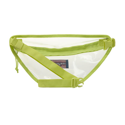 Jansport Clear Waistpack Bags in Green Color