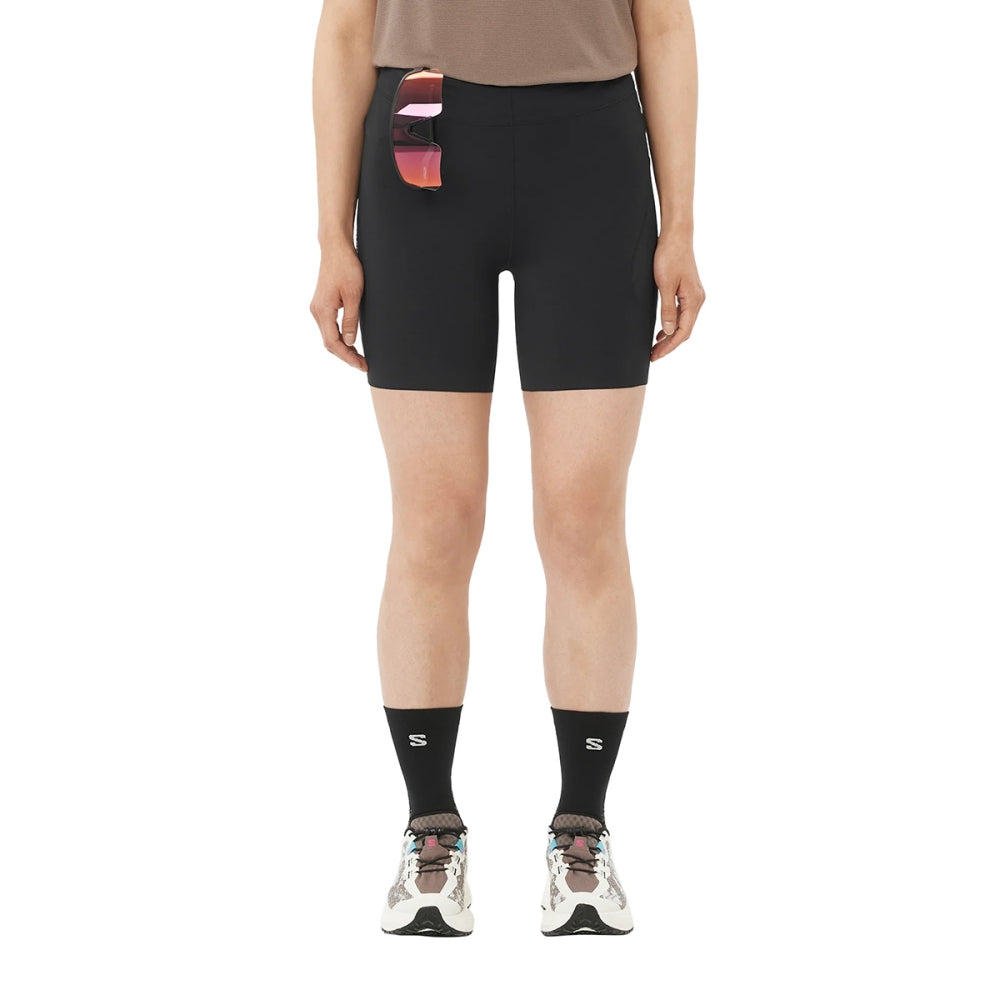 Salomon Sense Aero Stow Tght 6 W Shorts in Black Color