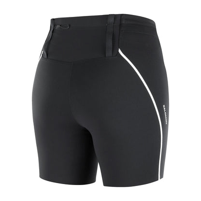 Salomon Sense Aero Stow Tght 6 W Shorts in Black Color