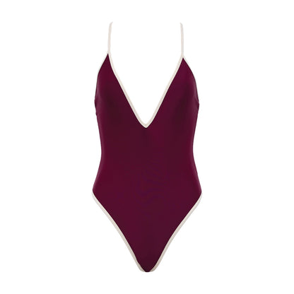 Vyb Reley one piece Swimsuits in Red Color