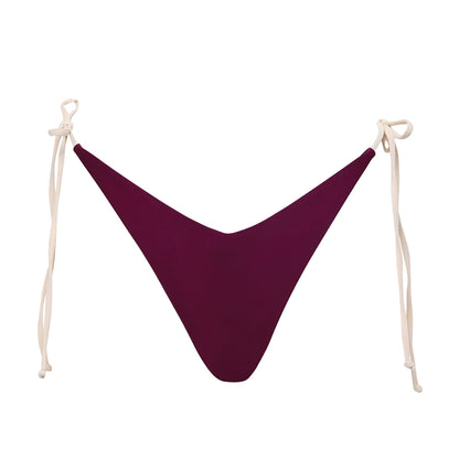 Vyb Ryan High Leg Swimsuits in Red Color
