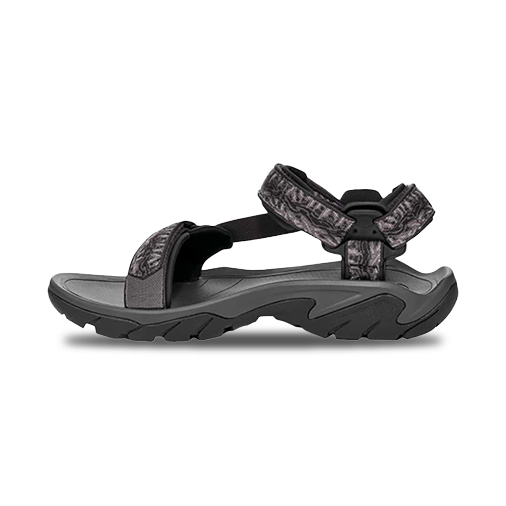 Teva M Terra Fi 5 Universal Sandals in Black Color