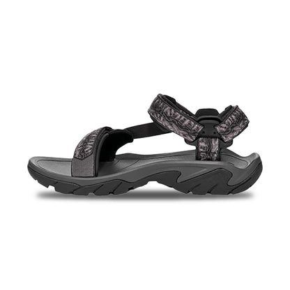 Teva M Terra Fi 5 Universal Sandals in Black Color