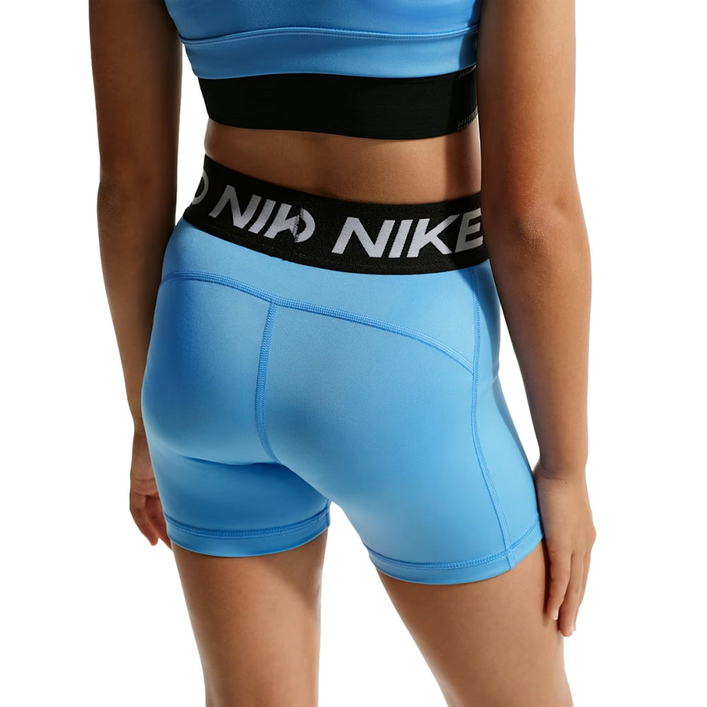 Nike Pro Shorts Fan Apparel in Blue Color