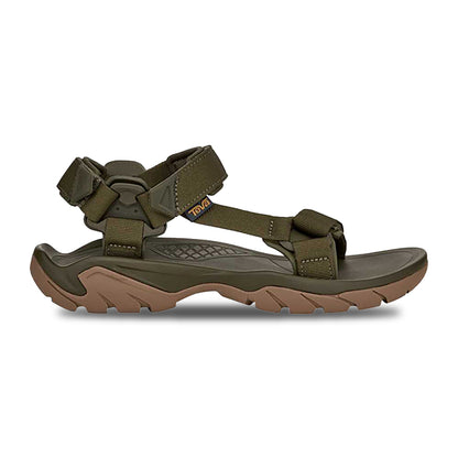 Teva M Terra Fi 5 Universal Sandals in Green Color