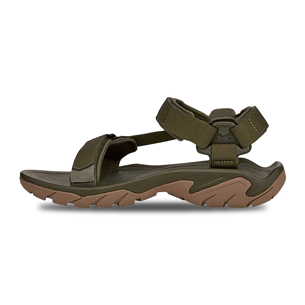 Teva M Terra Fi 5 Universal Sandals in Green Color