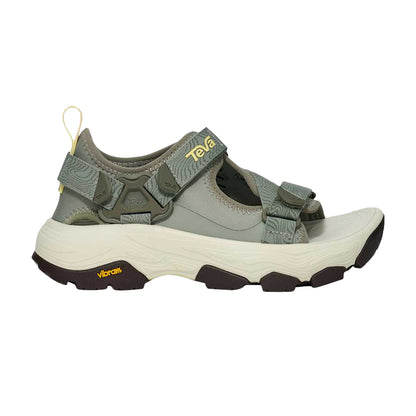 Teva W Grandview Max Sandal Water Shoes in Green Color