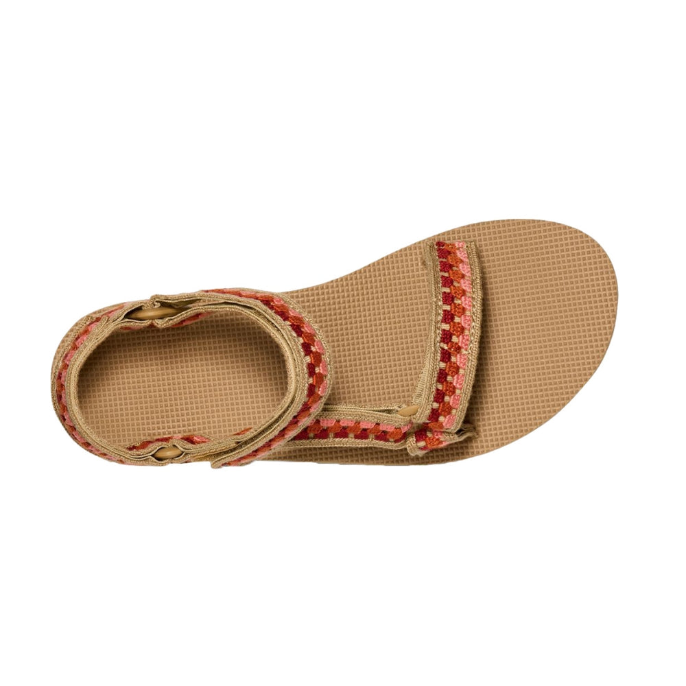 Teva W Flatform Universal Tes Water Shoes in Green Color