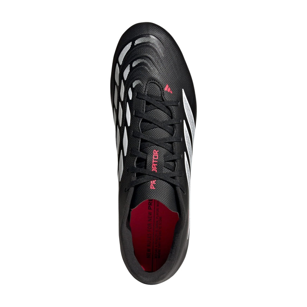 Adidas Predator Club FG/MG Soccer Cleats in Black Color