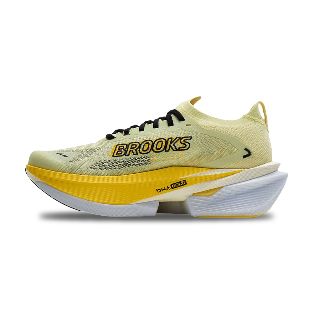 Brooks Hyperion Max 3 Running Shoes in Yellow Color