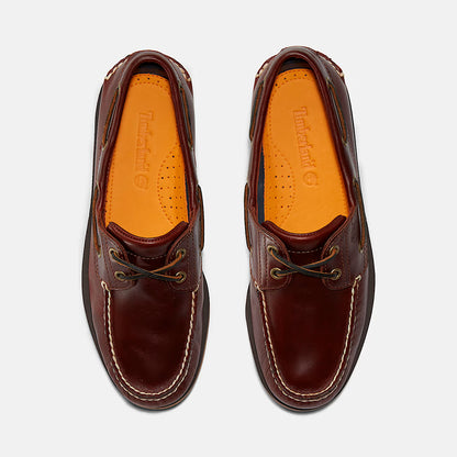 Timberland M Classic Boat 2-Eye Boat Shoes in Brown Color