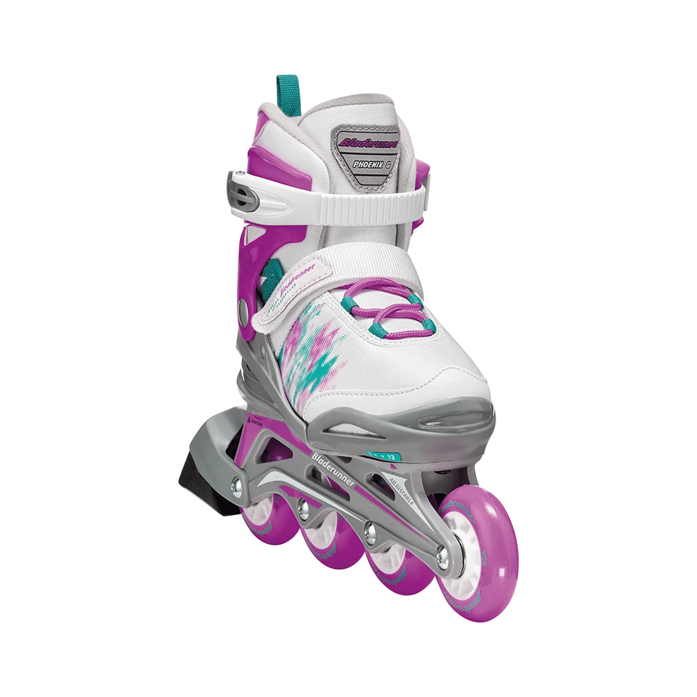 Rollerblade Kids Phoenix Inline Skates in White Color
