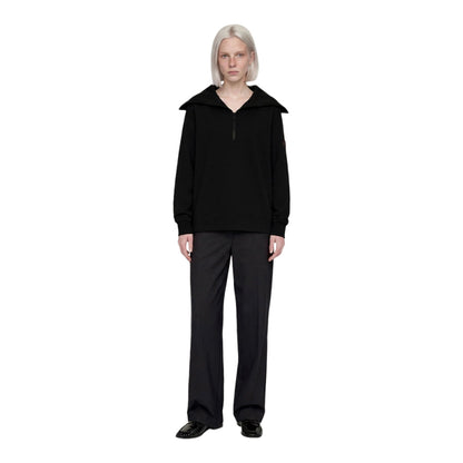 HINATA  1/2 ZIP | BLACK