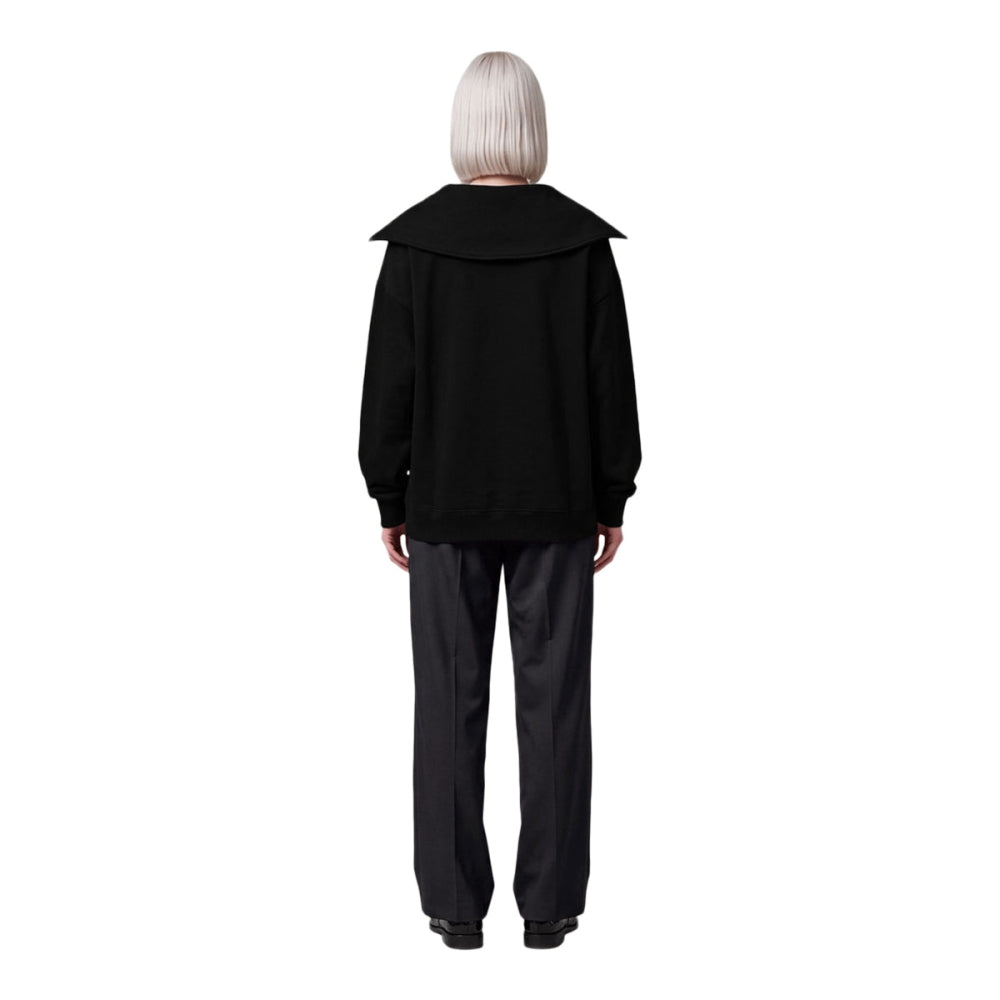 HINATA  1/2 ZIP | BLACK