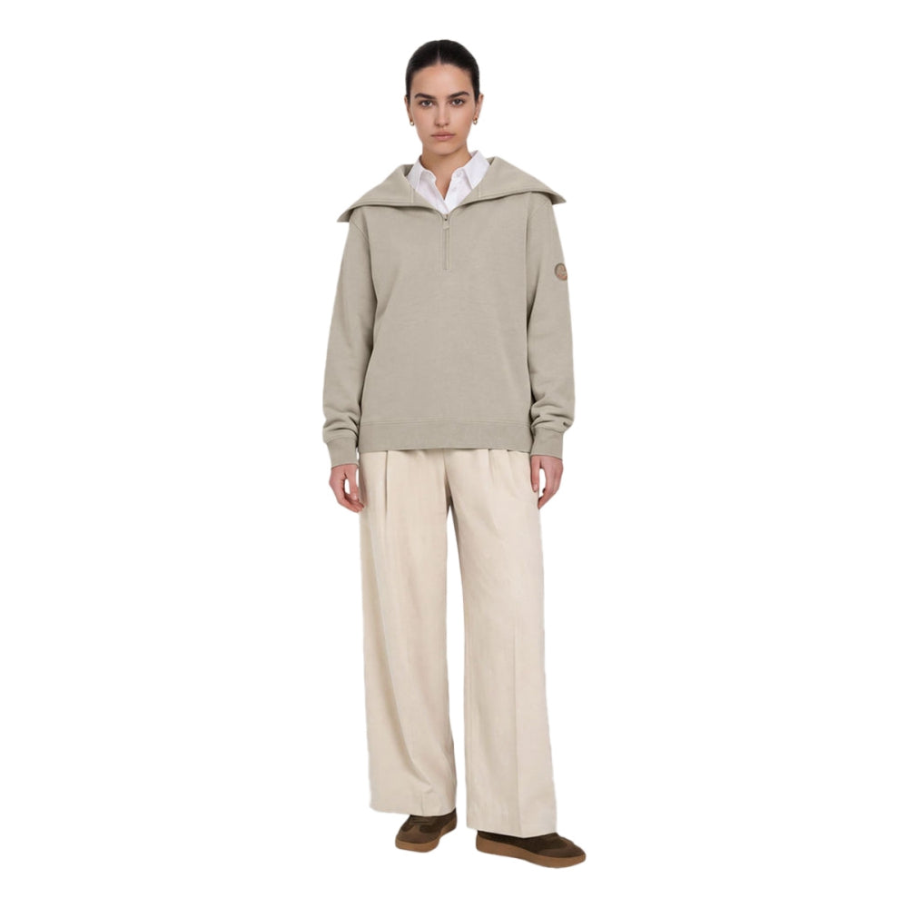HINATA  1/2 ZIP | RAINY BEIG