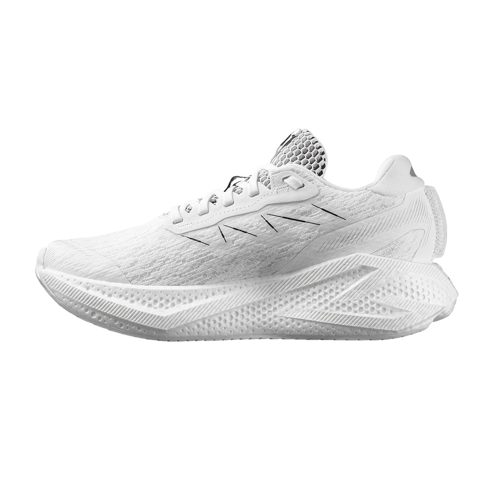Salomon Womens Aero Glide 4 W Running Shoes in White Color