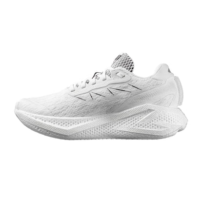 Salomon Womens Aero Glide 4 W Running Shoes in White Color