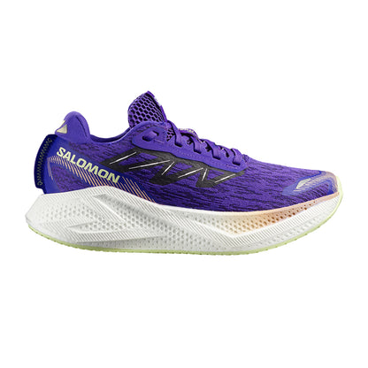 Salomon Womens Aero Glide 4 W Running Shoes in Blue Color
