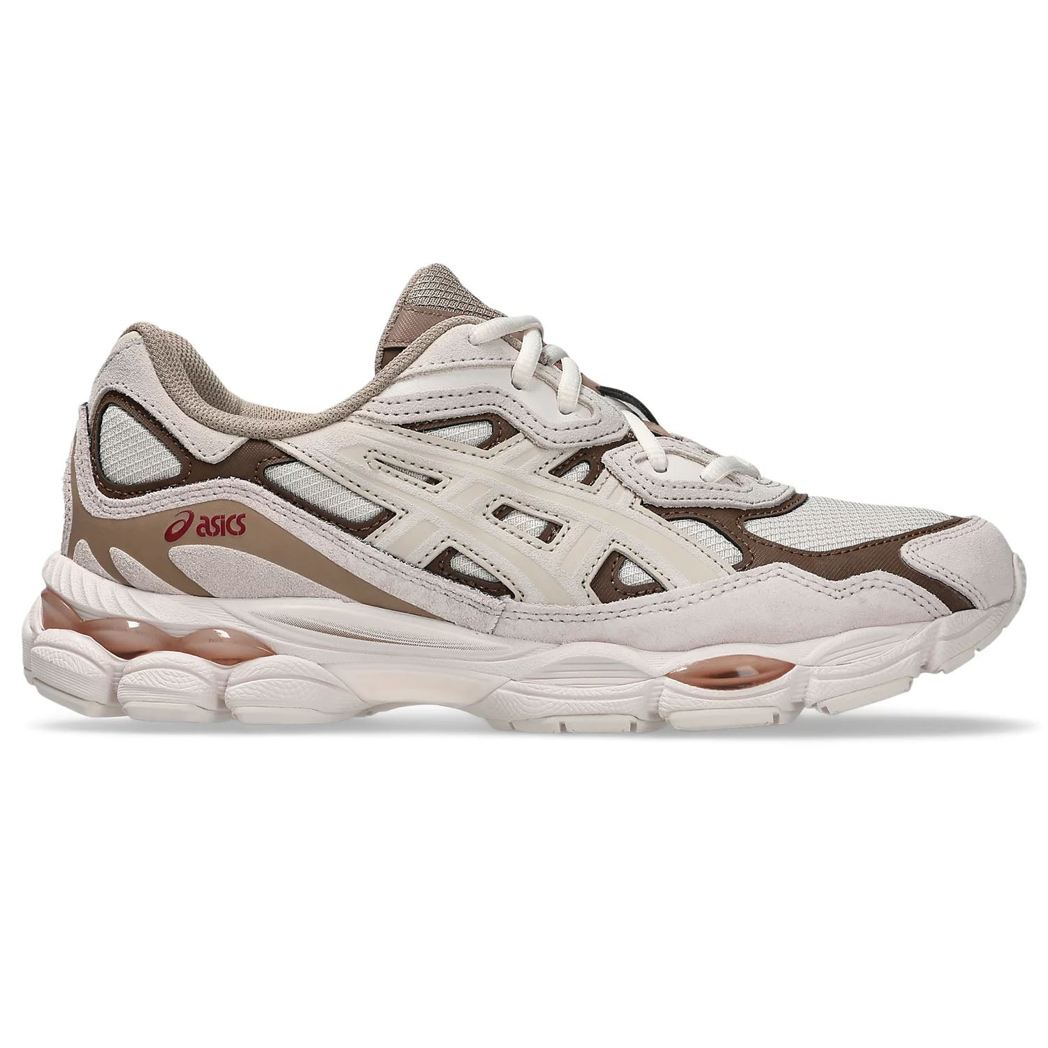 Asics Unisex GEL-Nyc Sneakers in Brown Color