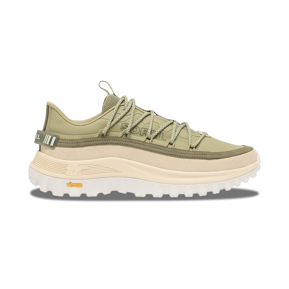 Sorel Mens Callsign Horizon Low Casual Shoes in Green Color