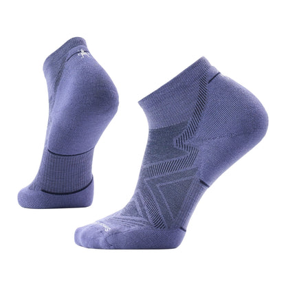 Smartwool Unisex Run Targeted Cushion Ank Socks in Blue Color