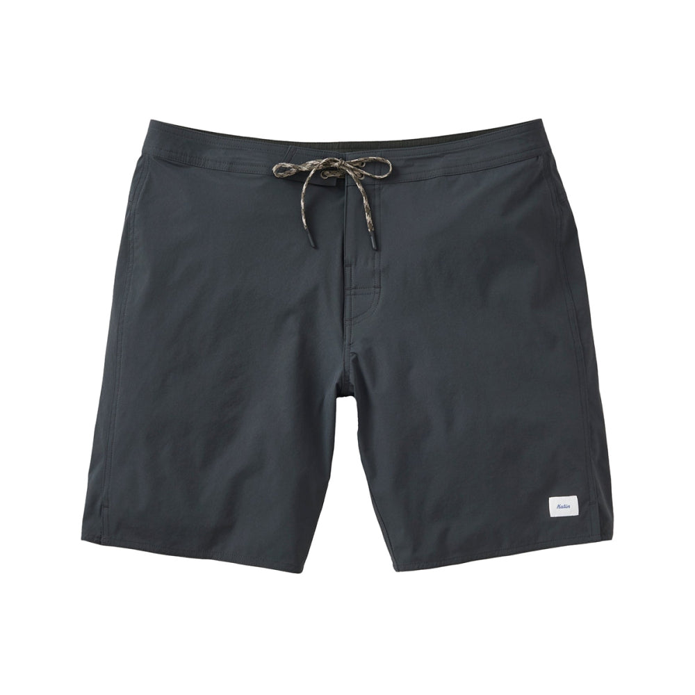 Katin Mens Otg Crest Surf Trunk Swimsuits in Black Color