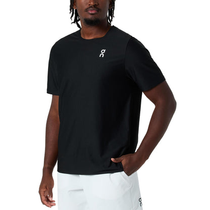 On Mens Court T 2 Tops in Black Color