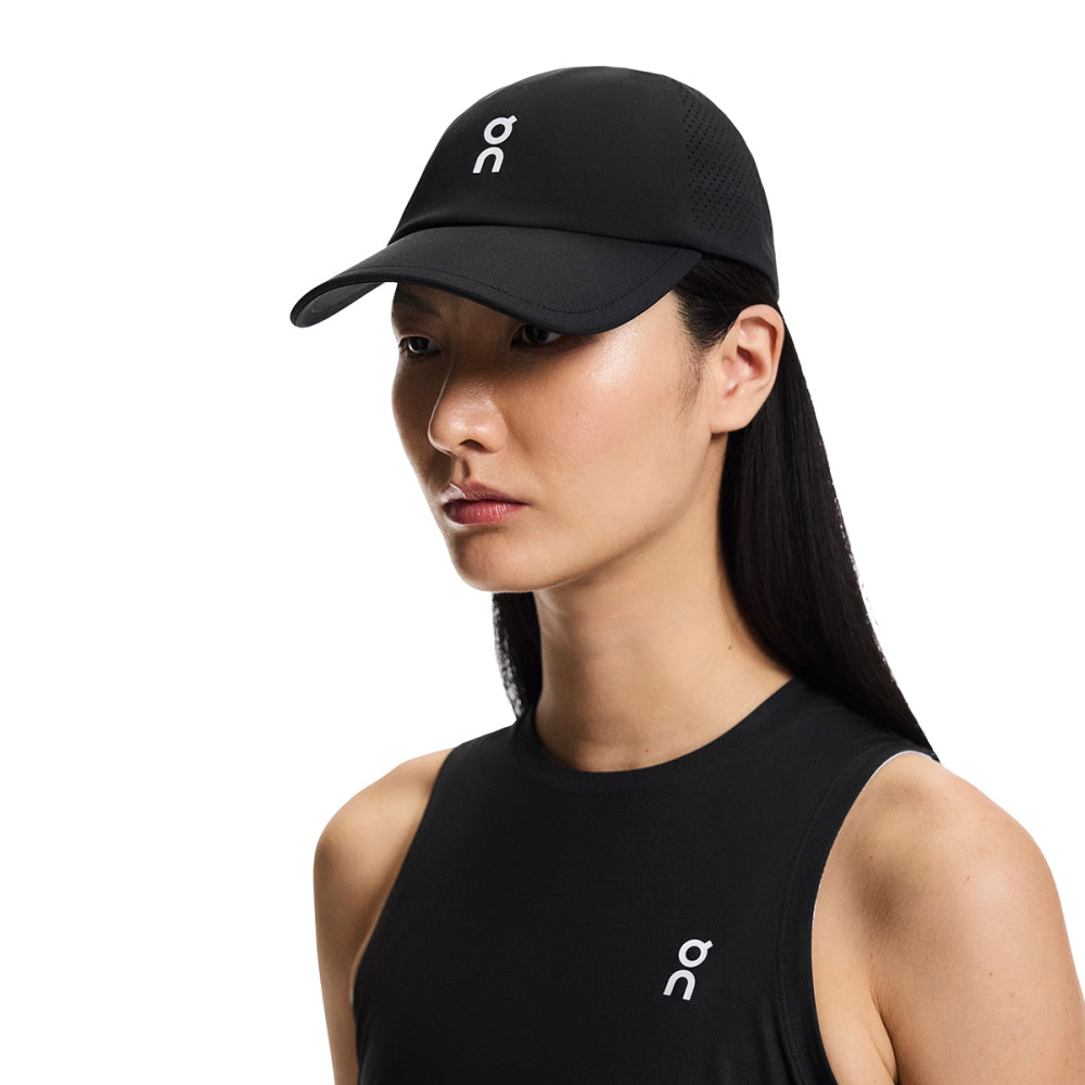 On Mens Court Cap Hats in Black Color