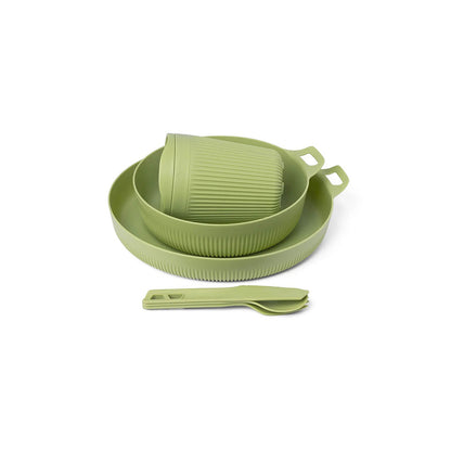 Sea To Summit Horizon Dinnerware Set Camp Cooking in Green Color