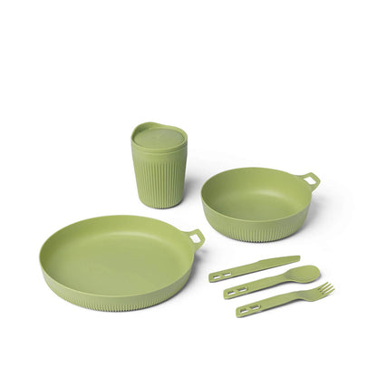 Sea To Summit Horizon Dinnerware Set Camp Cooking in Green Color