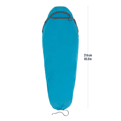 Sea To Summit Breeze Ltwt Liner Reg Camping Accessories in Blue Color