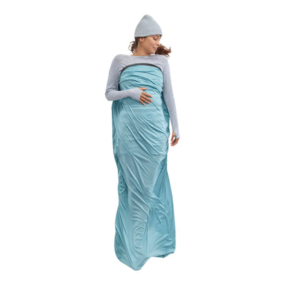 Sea To Summit Unisex Cmfrt Blnd Sleep Liner Camping Accessories in Blue Color
