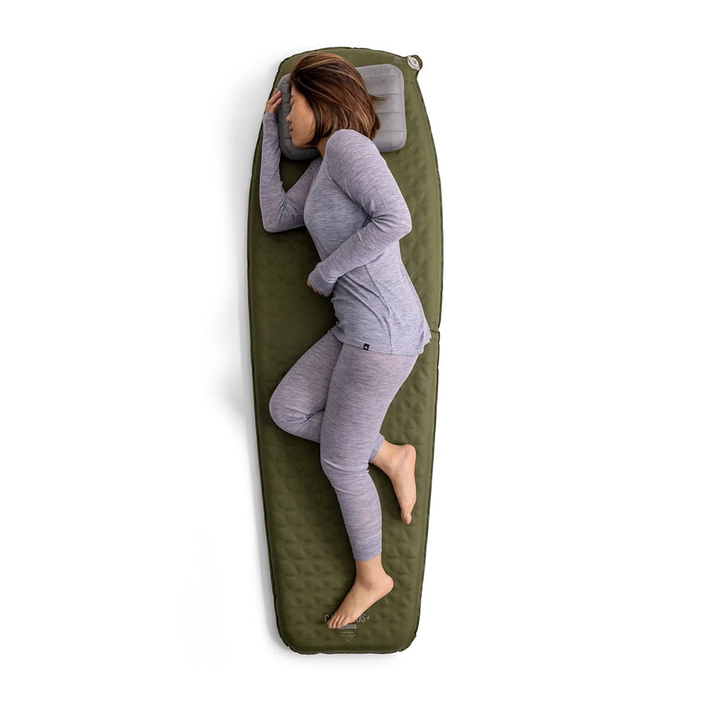 Sea To Summit Unisex Camp Plus Slf Inflt Mt L Sleeping Pads in Blue Color