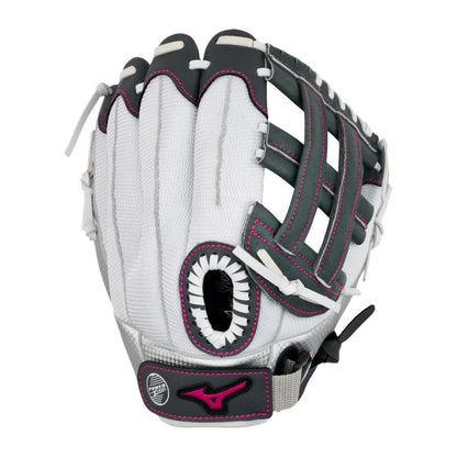 Mizuno Kids 11.50 Prospect Glove Softball Gloves in White Color