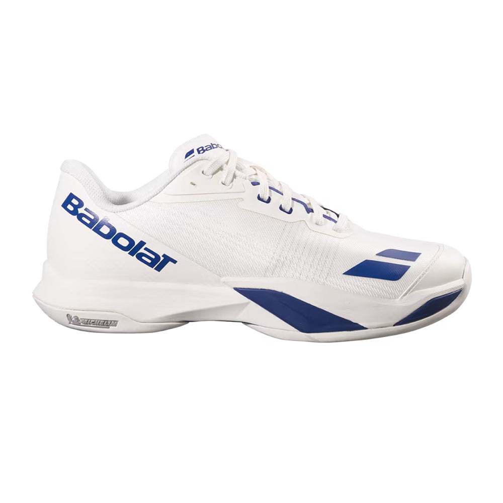 Babolat Mens Jet Mach 4 AC M Tennis Shoes in White Color