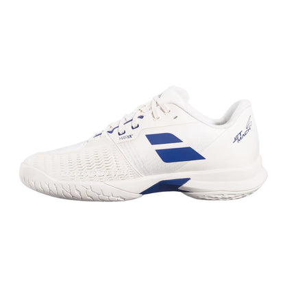 Babolat Mens Jet Mach 4 AC M Tennis Shoes in White Color