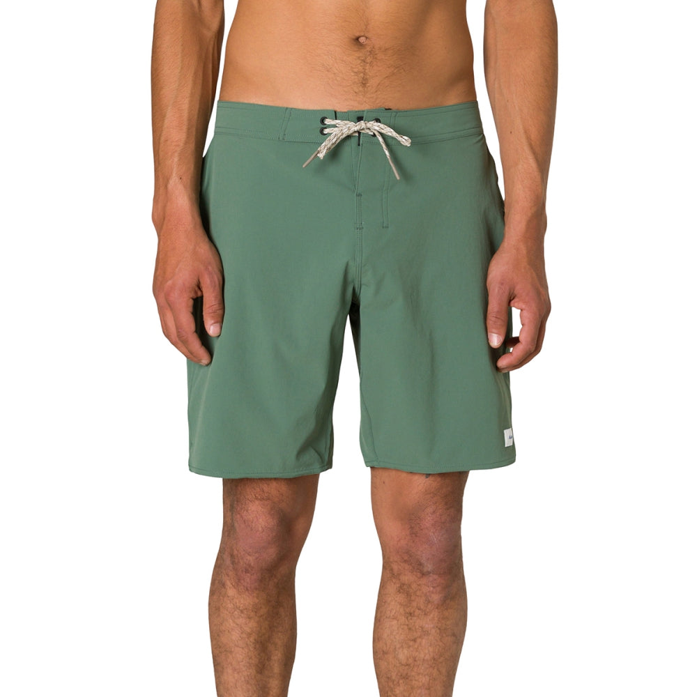 Katin Mens Otg Crest Surf Trunk Swimsuits in Green Color