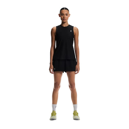 On Womens 3 In Court Short 2 In 1 Shorts in Black Color