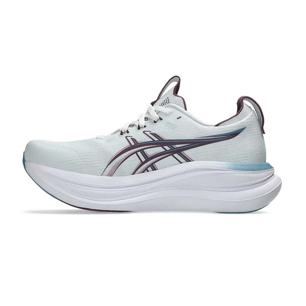 Asics Womens GEL-Nimbus 28 Running Shoes in Blue Color