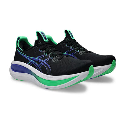 Asics Mens GEL-Nimbus 28 Running Shoes in Black Color
