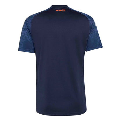 Adidas New York City FC away Jersey Fan Apparel in Blue Color