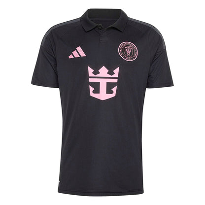 Adidas IMCF Messi away Jersey Fan Apparel in Black Color