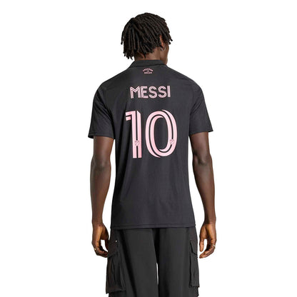 Adidas IMCF Messi away Jersey Fan Apparel in Black Color