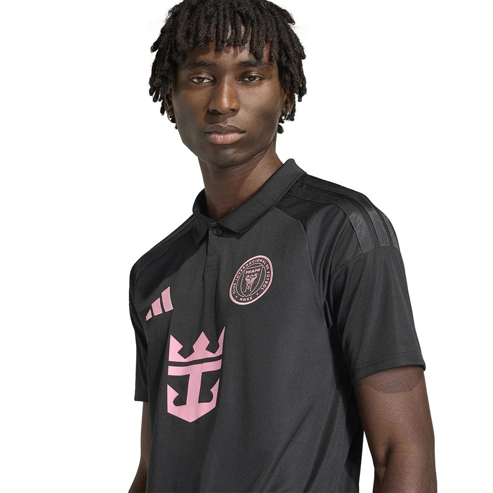 Adidas IMCF Messi away Jersey Fan Apparel in Black Color