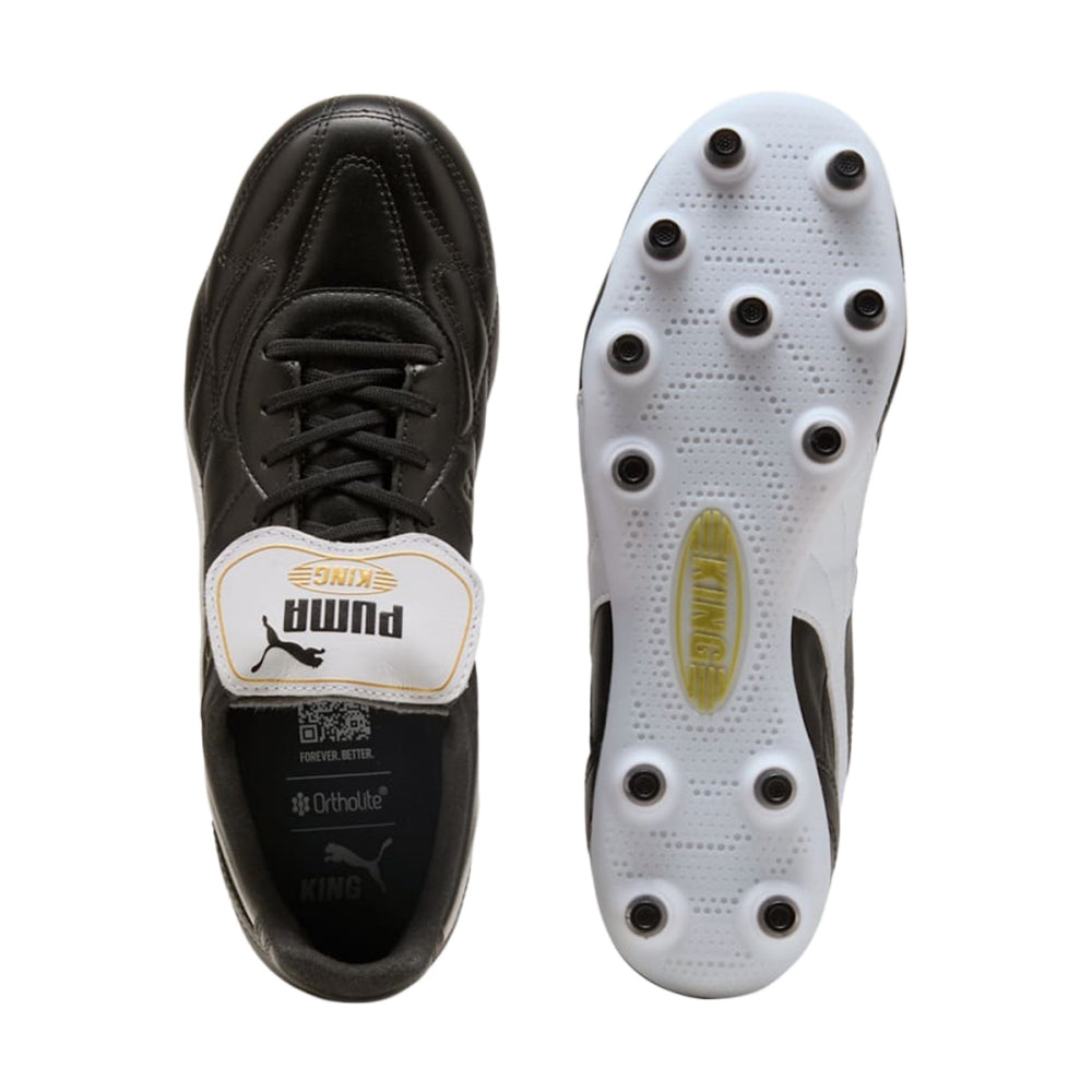 Puma King Top FG/AG Soccer Cleats in Black Color