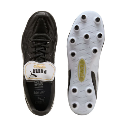Puma King Top FG/AG Soccer Cleats in Black Color