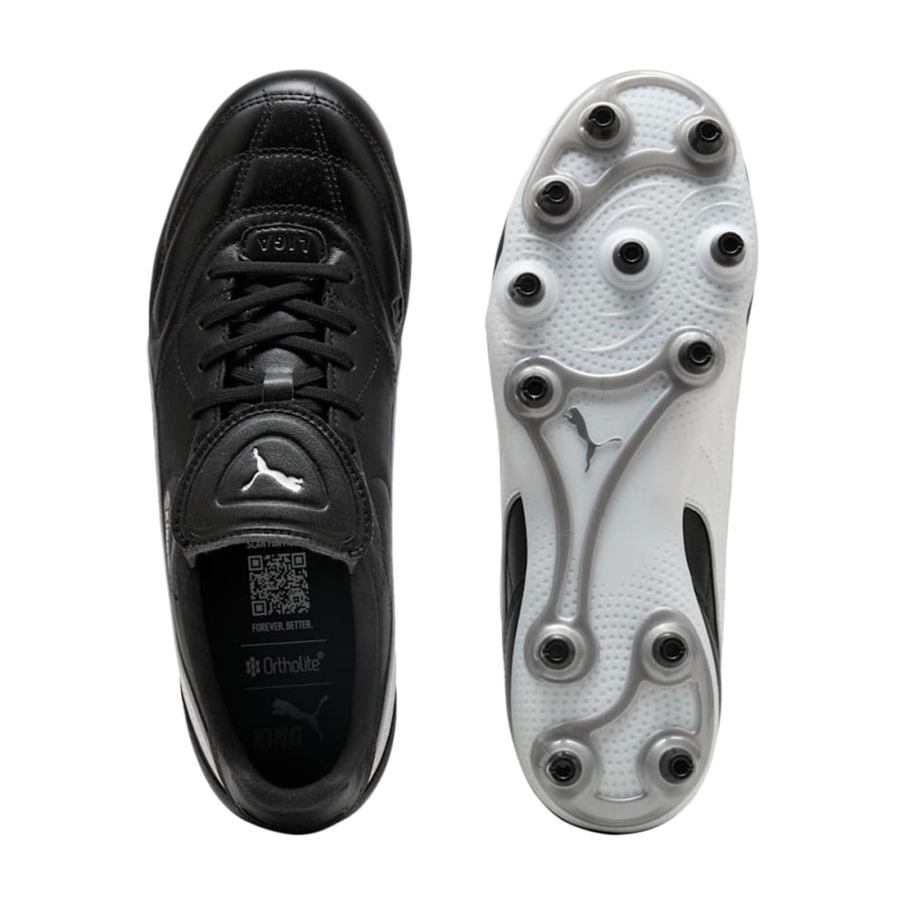 Puma King Liga FG/AG Soccer Cleats in Black Color