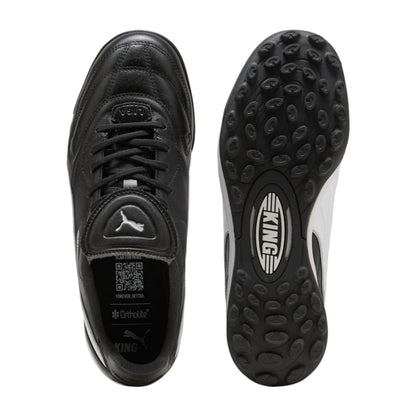 Puma King Liga Tt Turf Cleats in Black Color