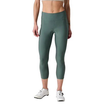 Pearl Izumi W Sugar 21Inch Cyc Crop Tights in Green Color