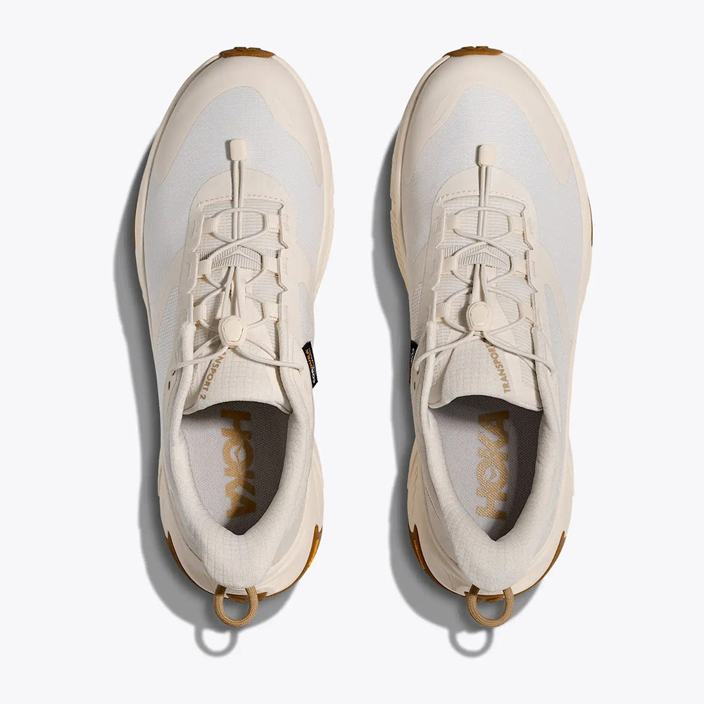 Hoka M Transport 2 Fitness Shoes in White Color